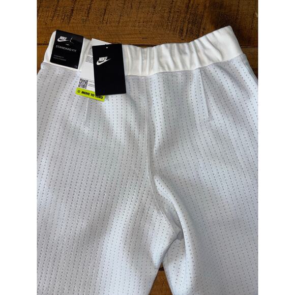 NWT Nike Women's Sportswear White Sweatpants Zip Pockets CZ3617-100 Size Small - Picture 7 of 10